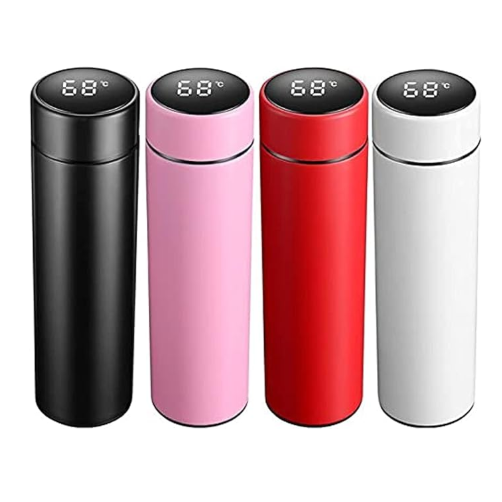 Vacuum Flask LED Temperature Display Water Bottle 500 ml