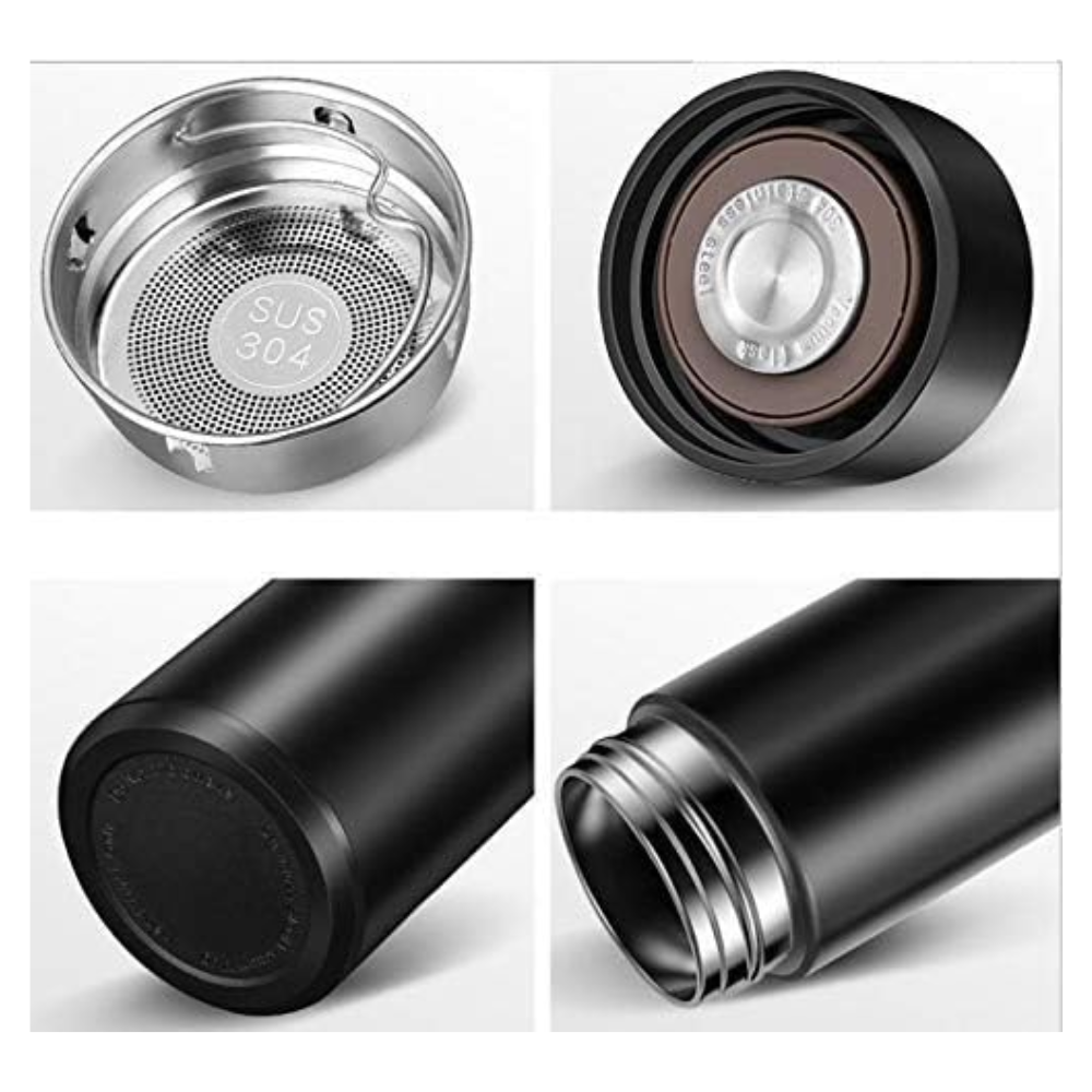 Vacuum Flask LED Temperature Display Water Bottle 500 ml