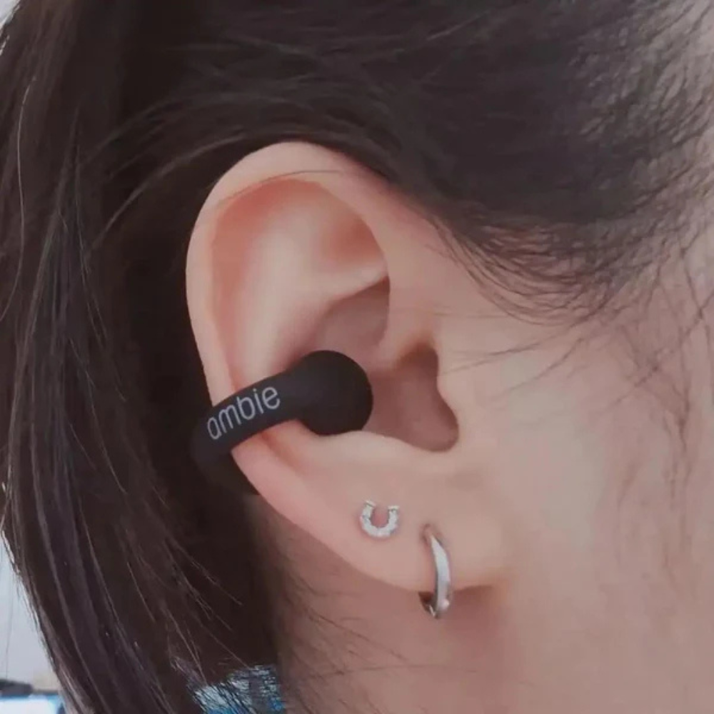 Ambie Sound Earcuffs Pro Upgrade Wireless Earbuds, Bluetooth Earring Earphones