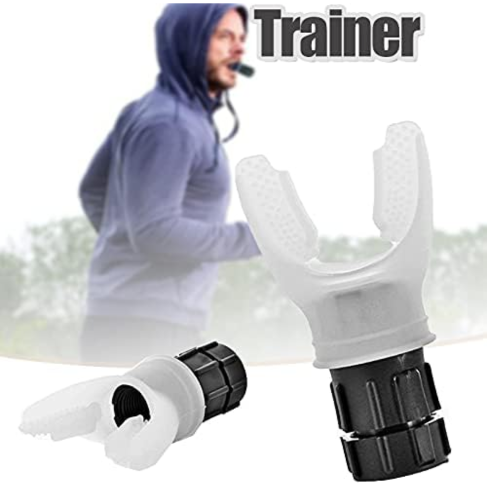 Breathing Trainer Exercise Mouthpiece | Improves Sleeping Respiratory Therapies